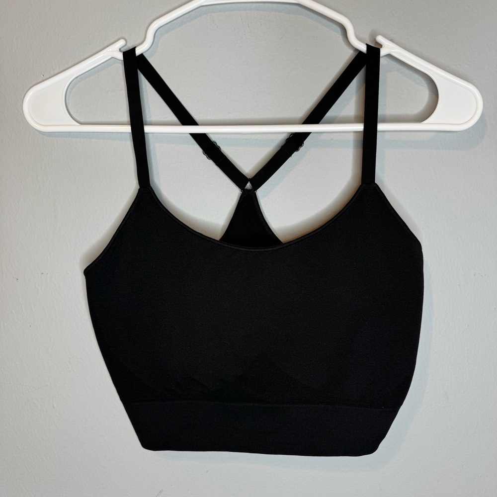 Victoria's Secret Black Sports Bra small/medium Racerback